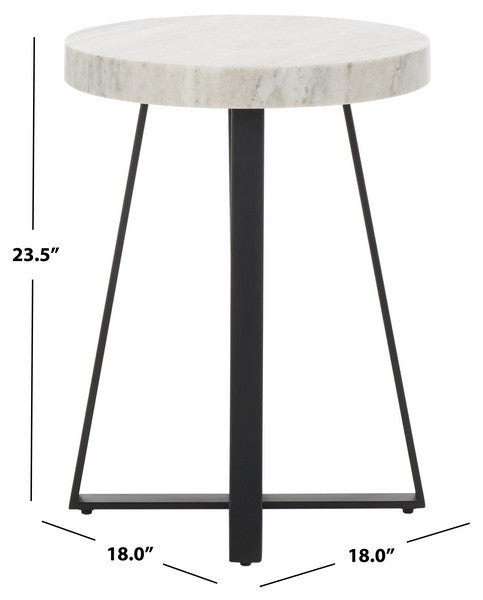 GUENON ROUND ACCENT TABLE