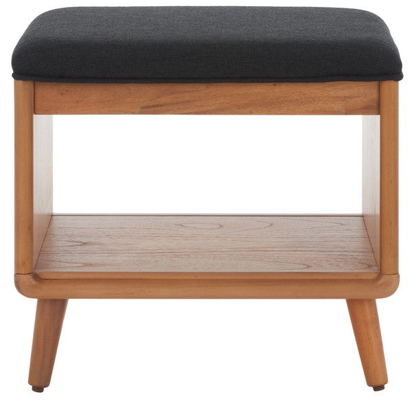 SOLO OPEN SHELF BENCH W/ CUSHION