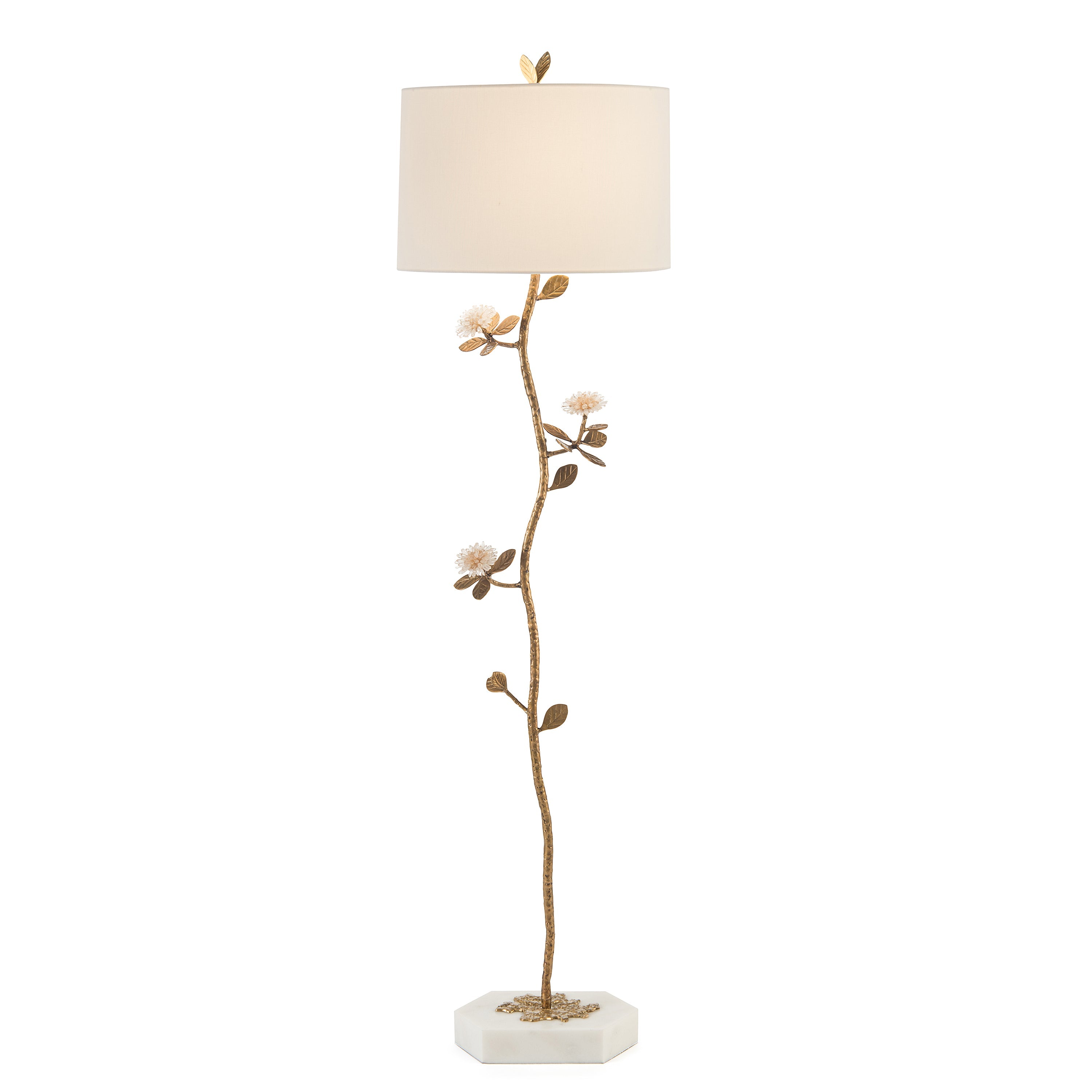 Quartz Bloom Floor Lamp