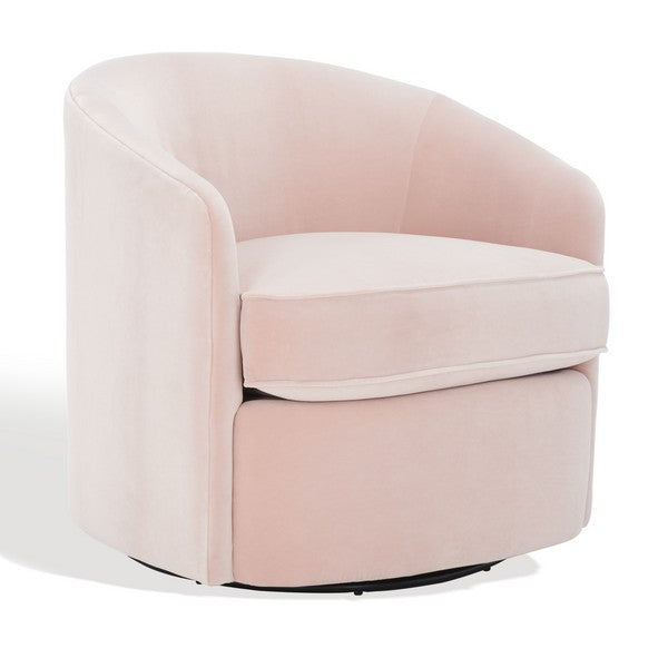 LESLEY SWIVEL BARREL CHAIR