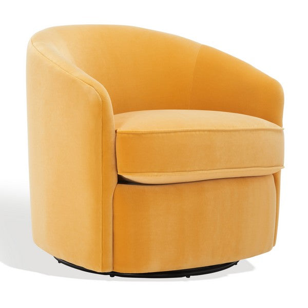 LESLEY SWIVEL BARREL CHAIR