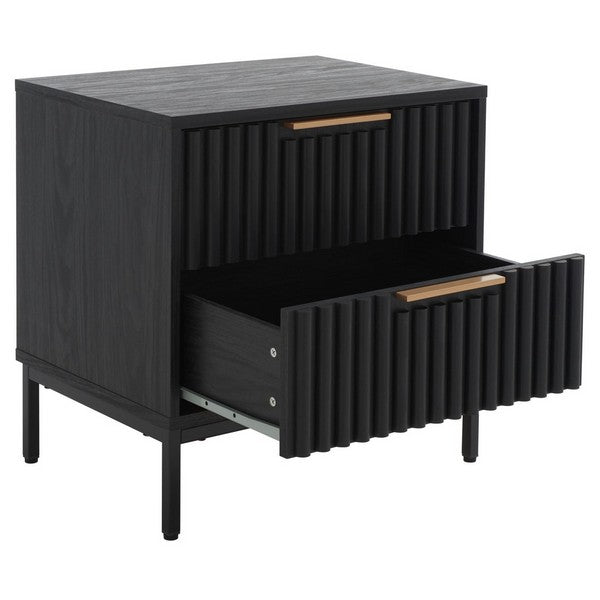 LYLIA 2 DRAWER NIGHTSTAND