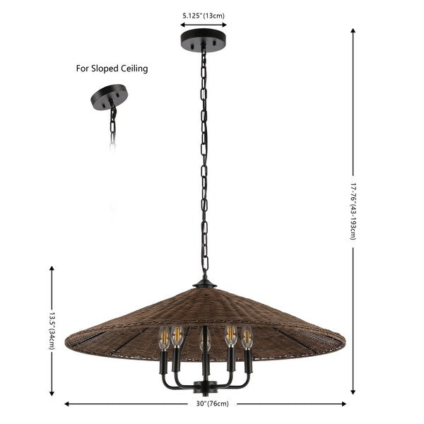 PALMERA 5 LIGHT PENDANT