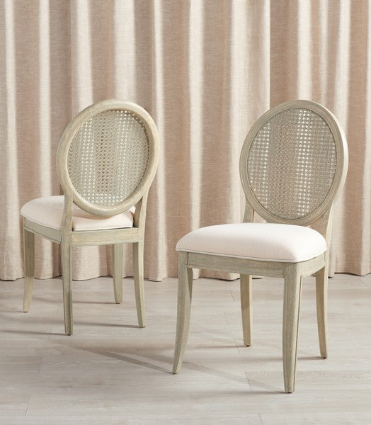 KARLEE RATTAN BACK DINING CHAIR