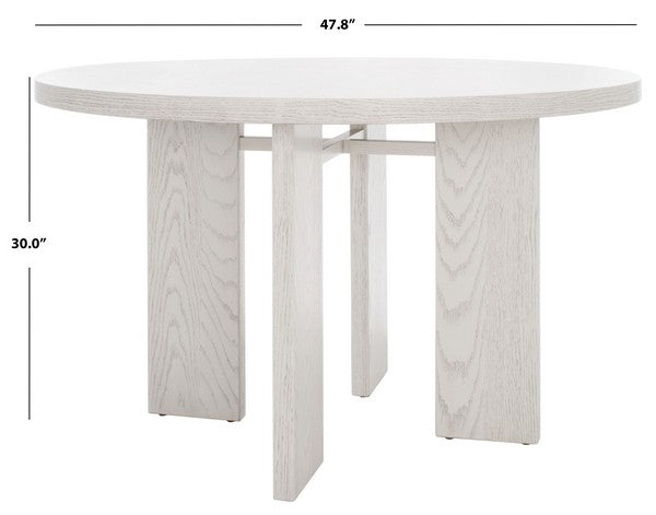 CALAMARIA ROUND WOOD DINING TABLE