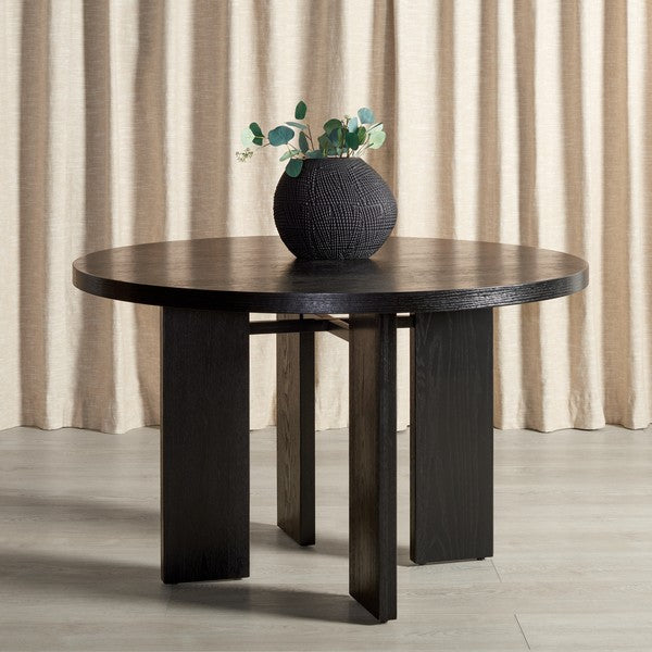 CALAMARIA ROUND WOOD DINING TABLE