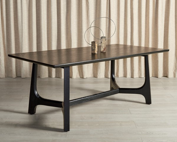 ADELEE WOOD RECTANGLE DINING TABLE