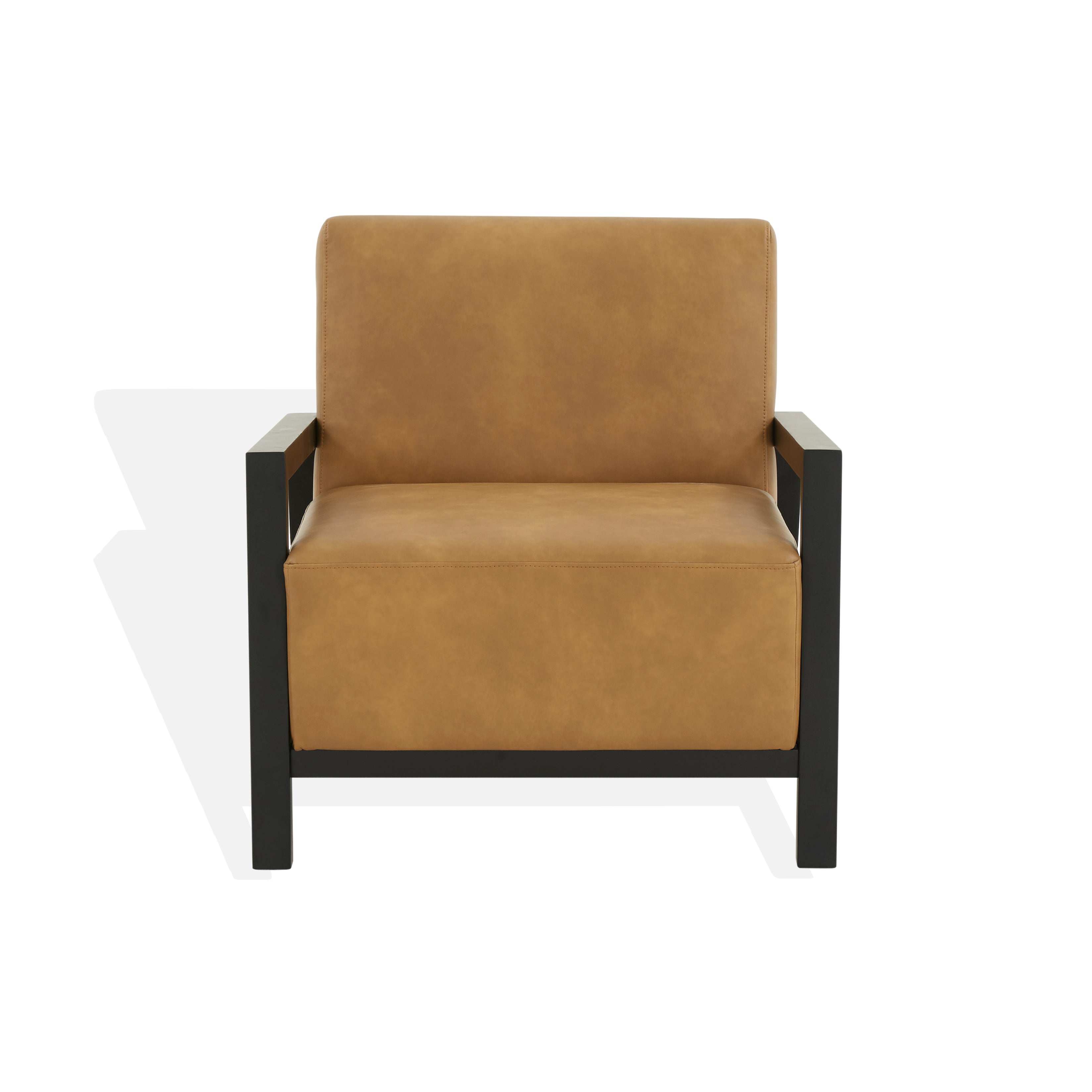 ROSELLE VEGAN LEATHER ACENT CHAIR