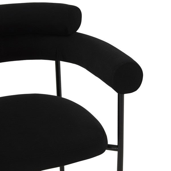 JASLENE CURVED BACK DINING CHAIR