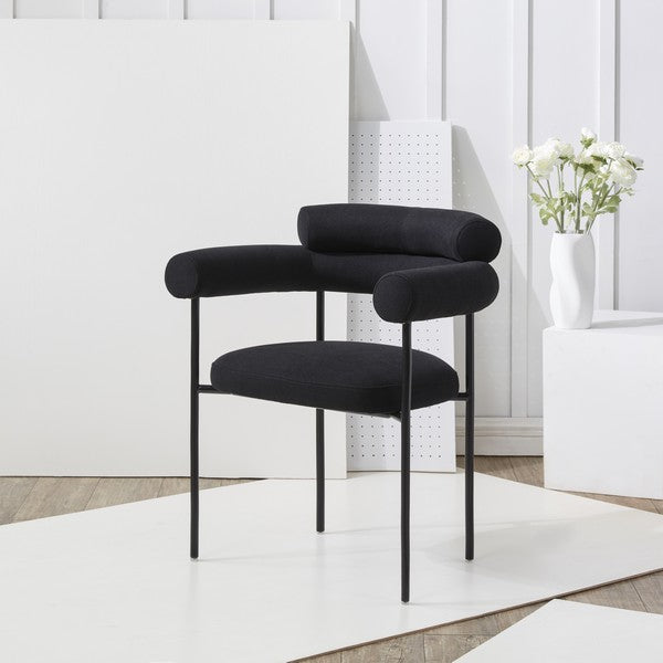 JASLENE CURVED BACK DINING CHAIR