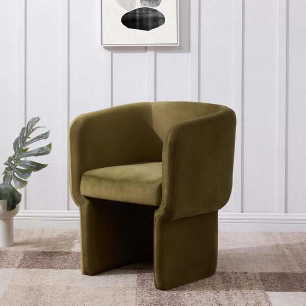 WALLY VELVET ACCENT CHAIR