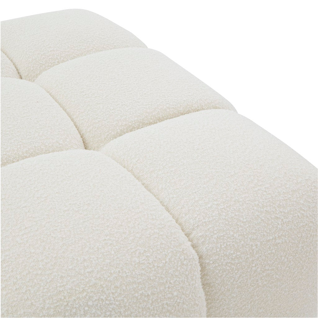 PETRYNA BOUCLE TUFTED OTTOMAN