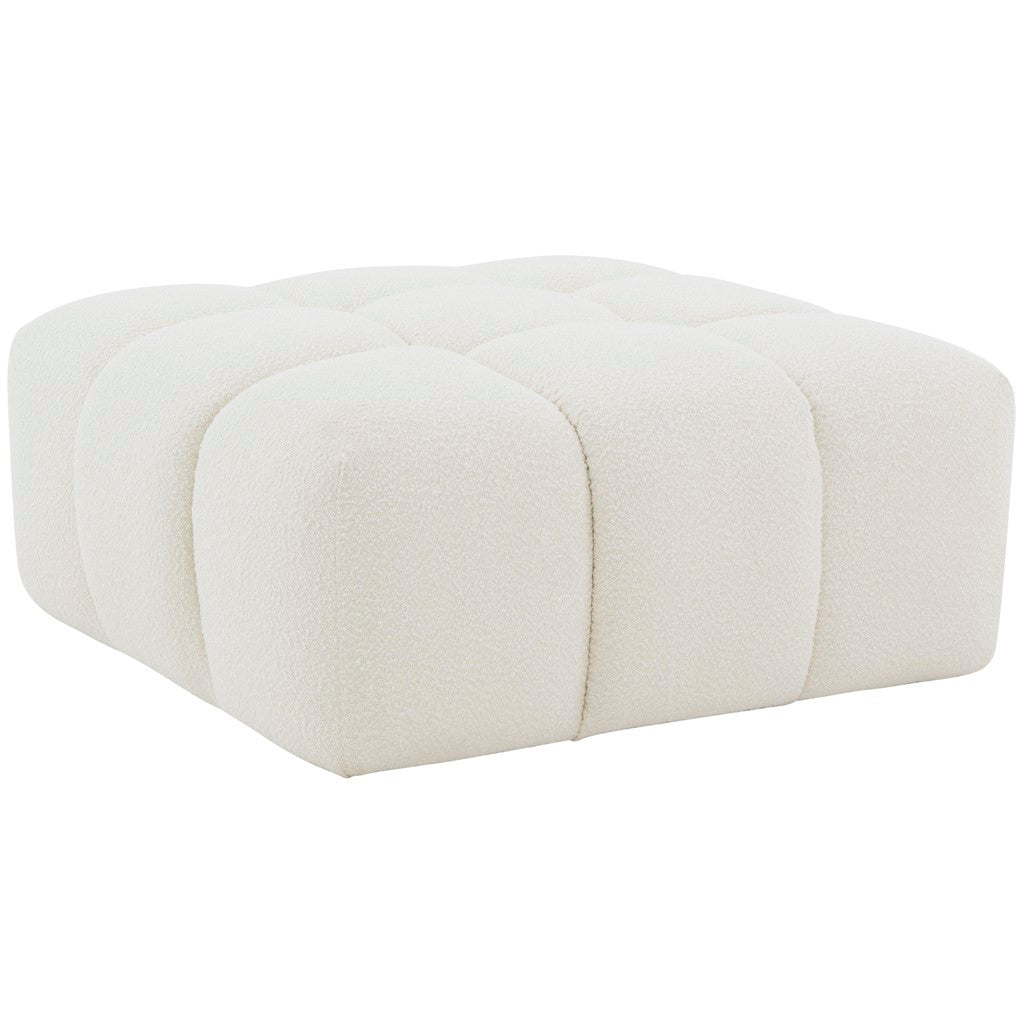 PETRYNA BOUCLE TUFTED OTTOMAN