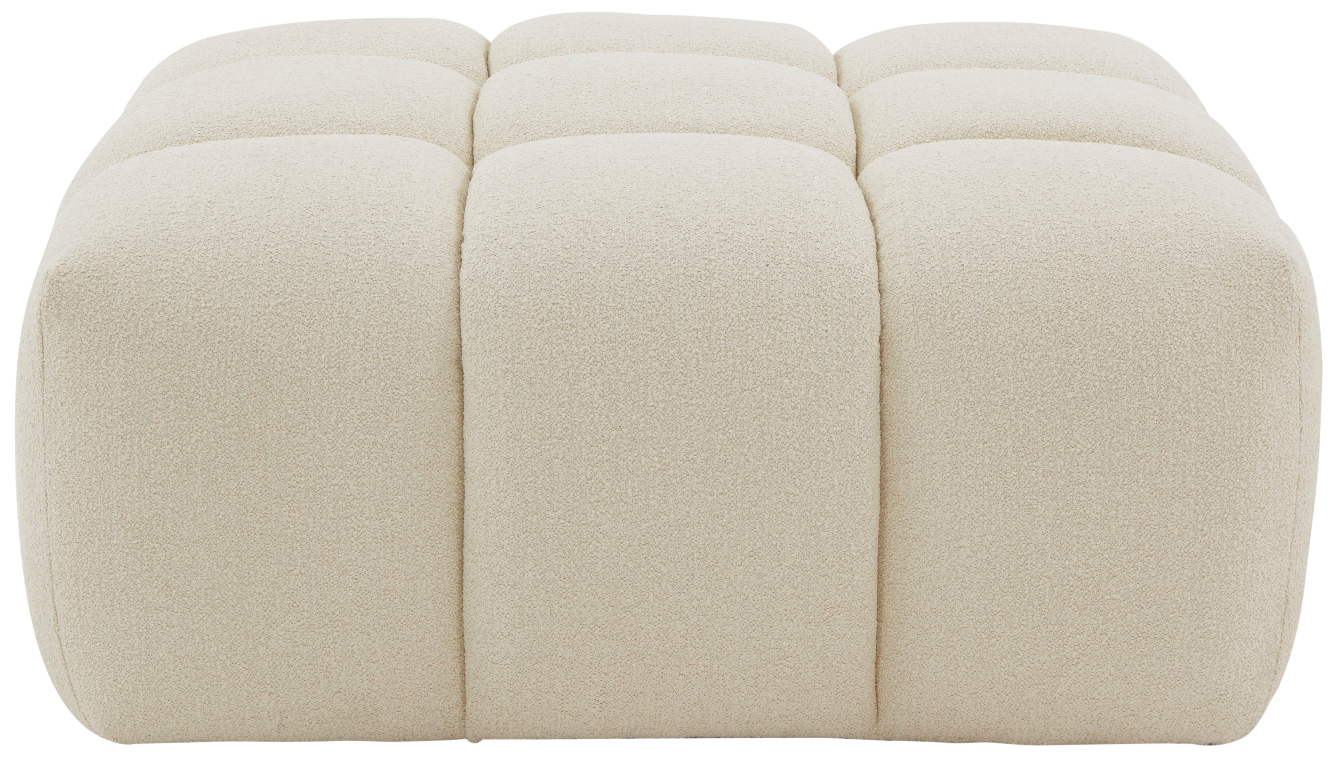 PETRYNA BOUCLE TUFTED OTTOMAN