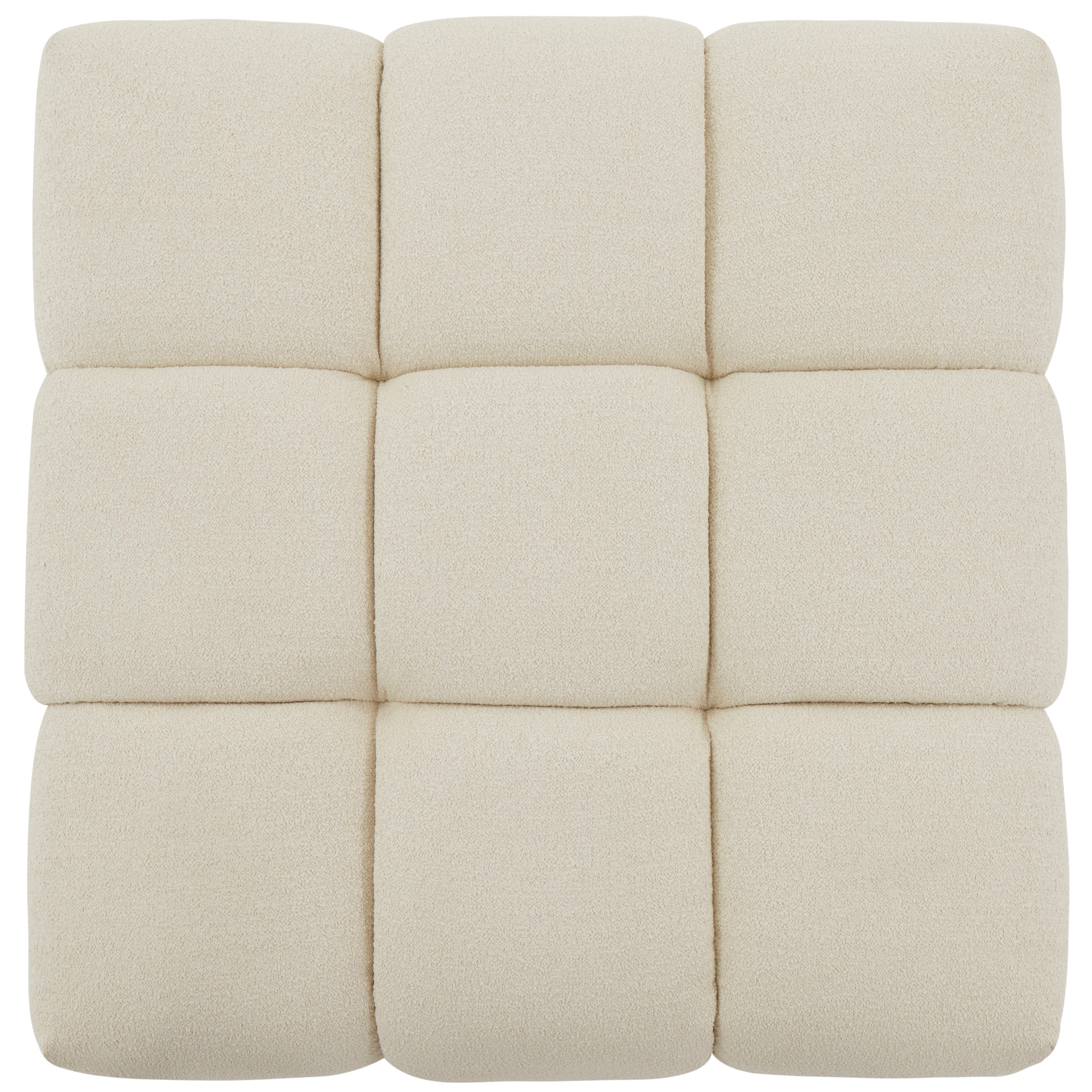 PETRYNA BOUCLE TUFTED OTTOMAN