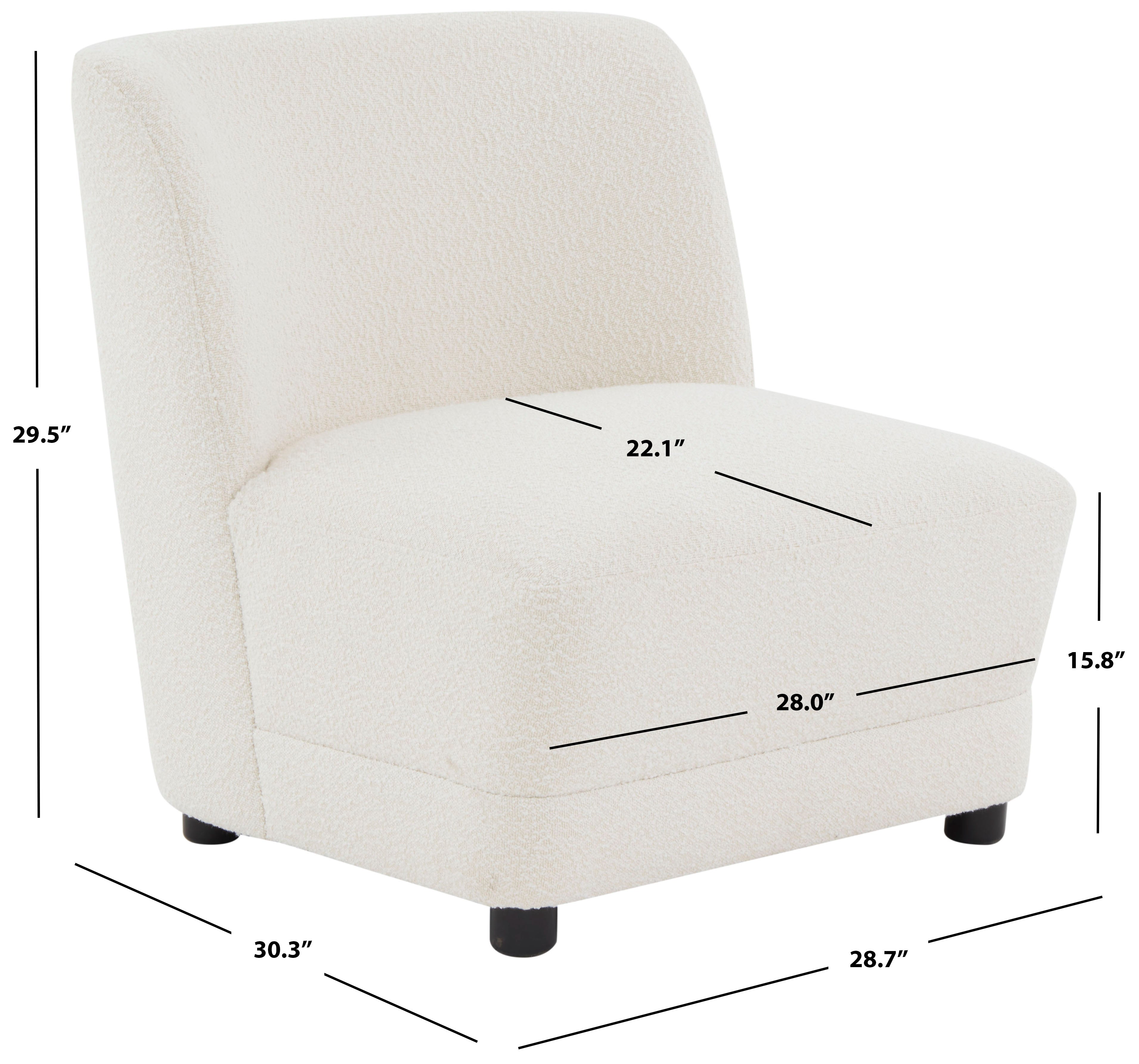 NESSA BOUCLE ACCENT CHAIR