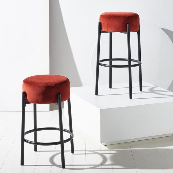 PAISLEIGH METAL LEG BARSTOOL