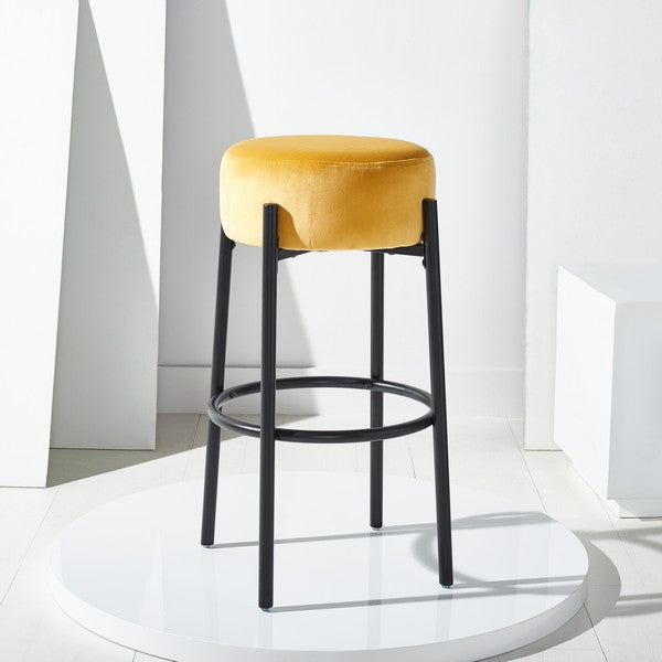 PAISLEIGH METAL LEG BARSTOOL