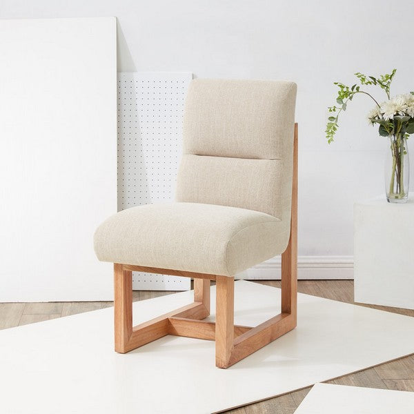 FAYETTE WOOD FRAME DINING CHAIR