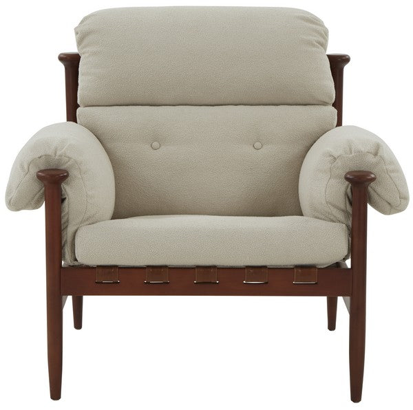 BLAKESON WOOD FRAME ACCENT CHAIR