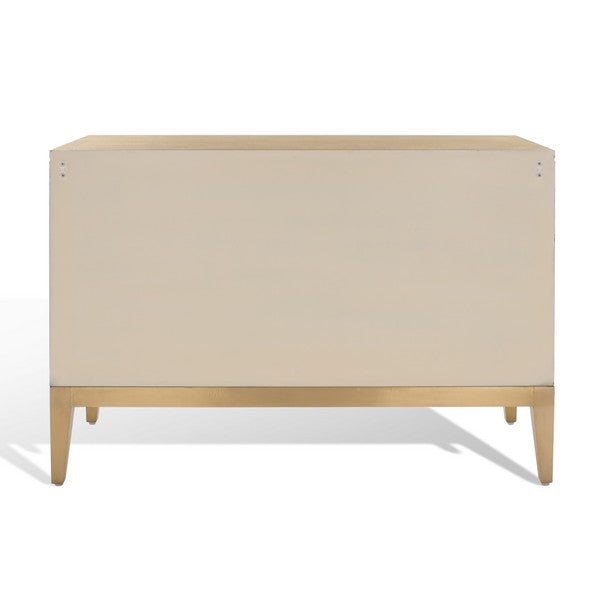 DORIELLE BRASS COVERED SIDEBOARD