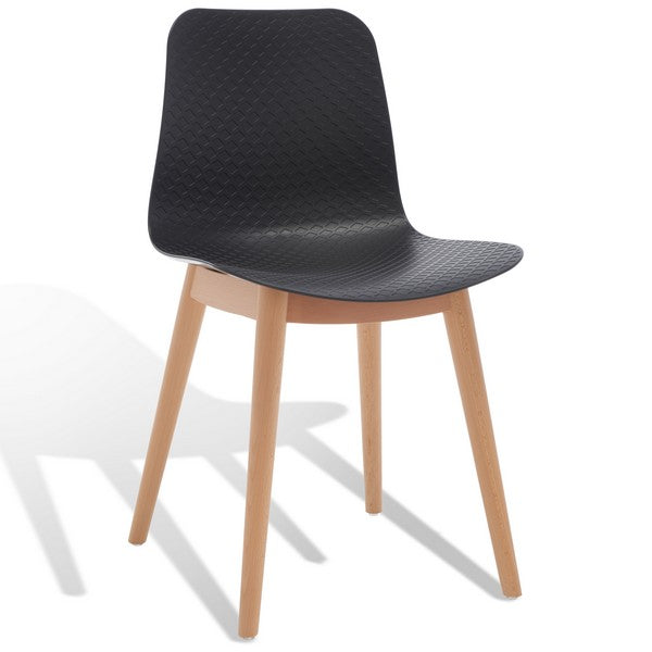 HADDIE MOLDED PLASTIC DINING CHAIR