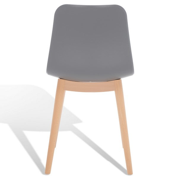 HADDIE MOLDED PLASTIC DINING CHAIR