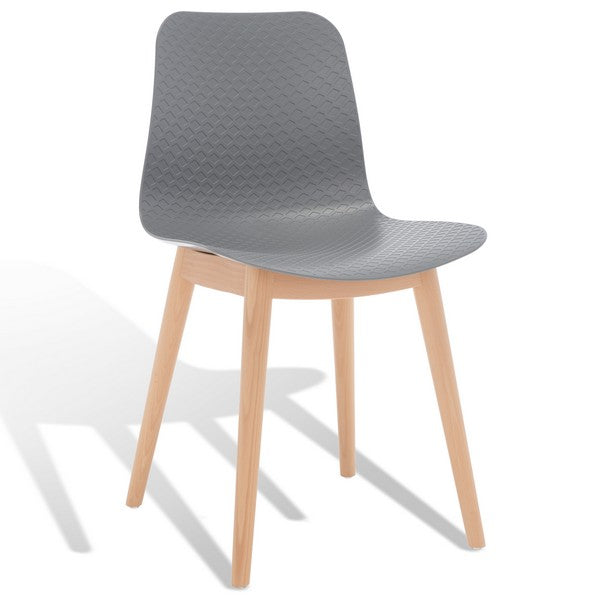 HADDIE MOLDED PLASTIC DINING CHAIR