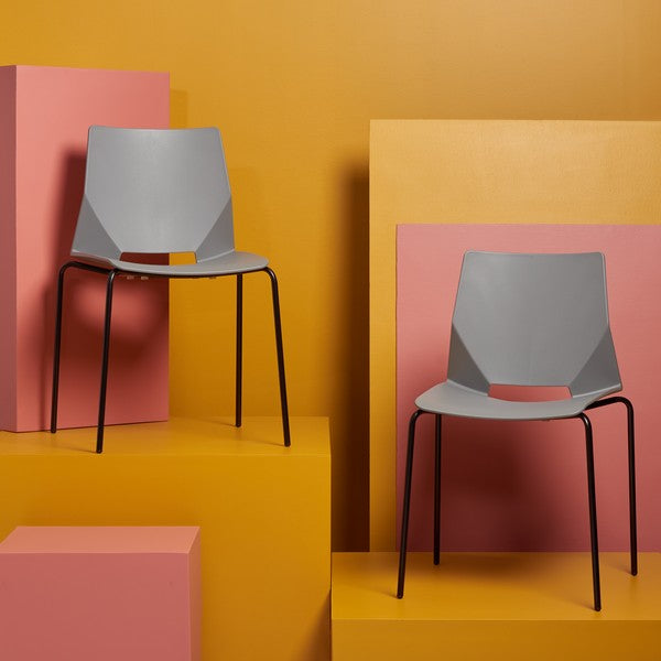 NELLIE MOLDED PLASTIC DINING CHAIR