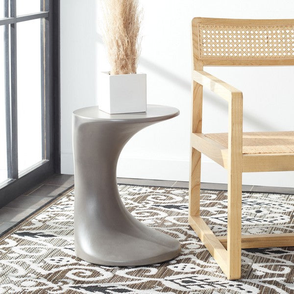 KAVITA CONCRETE ACCENT STOOL