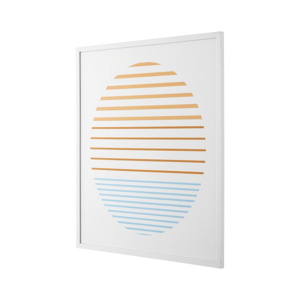 LINEAR HORIZON FRAMED WALL ART