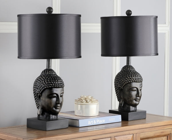 GOLDEN 25 INCH H BUDDHA TABLE LAMP (SET OF 2)