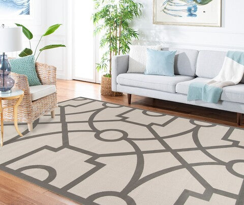 MARTHA STEWART 4121 FRETWORK RUG