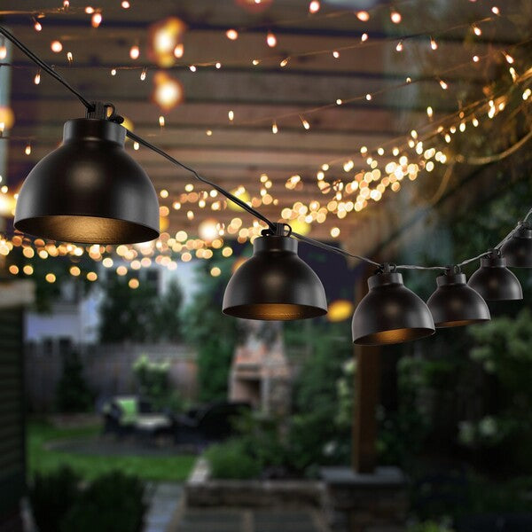 CLAUDIE LED OUTDOOR STRING LIGHTS