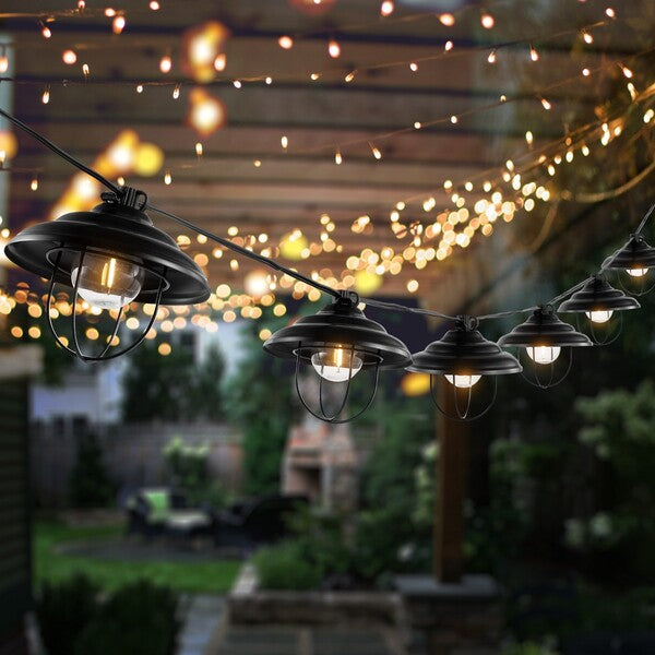 AISLIN LED OUTDOOR STRING LIGHTS