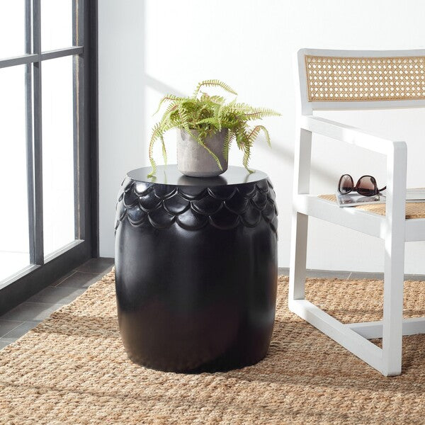 JULYVIA CONCRETE ACCENT STOOL